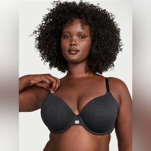 Victoria’s Secret Cotton Logo Hardware Lightly Lined Full-Coverage Bra